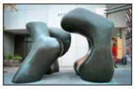 Two Large Forms - Henry Moore, 1969
